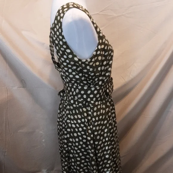 Karen Green Midi Dress w/Detailed Back SZ SM - Picture 3 of 5